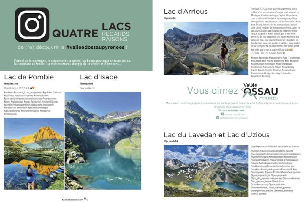 L'Escapade Montagneuse Lejlighed Eaux-Bonnes Eksteriør billede